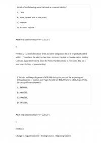 Acc 291 Which of the following