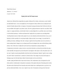 Coping Styles and Self-Improvement