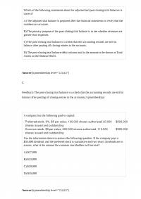 ACC 110 Quiz