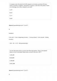 ACCT 169 A company starts the