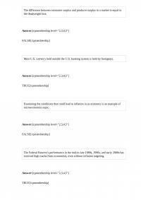 ECB 231 Quiz 2