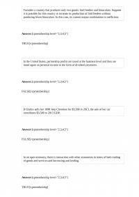 ECON A 184 Quiz
