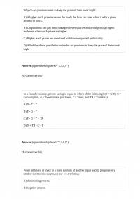 ECON A 561 Quiz 2