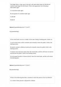 ECB 711 Quiz 2