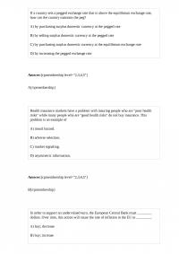 MicroEconomic 312 Test