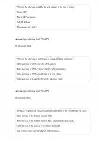 ECON A 151 Homework