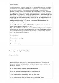 ECON E 115 Quiz