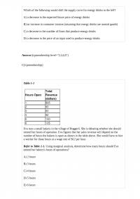 ECB 172 Quiz