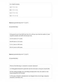 Economics 698 Test 2