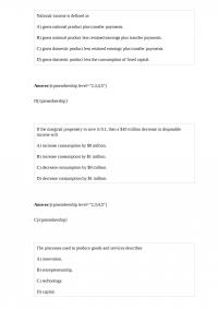MicroEconomic 802 Quiz 3