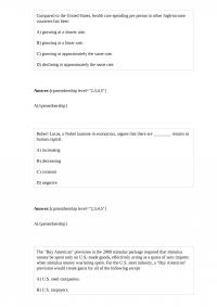 ECON A 580 Test 2