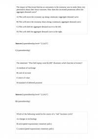 MicroEconomic 103 Midterm 2