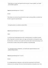 Management 262 Quiz 1