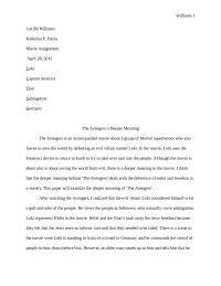 Movie Assignment: Avengers