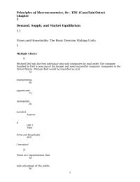 Economics Chapter 3