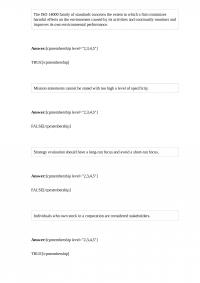 Business 346 Quiz 3
