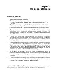 Fundamentals Of Financial Accounting Chapter 3