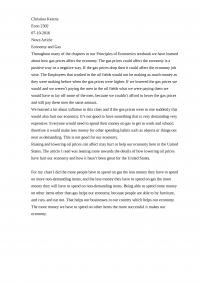 Essay Christina KearnsEcon
