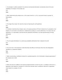 Business 1 An estimator is called
