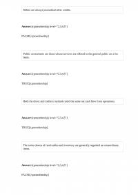 Fin 463 Homework Debits are