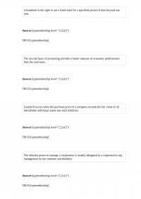 FIN 447 Quiz