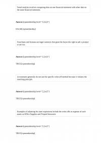 FE 664 Trend analysis involves