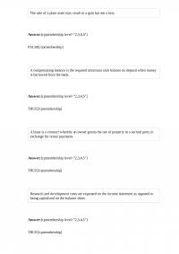 Fin 826 Quiz 3