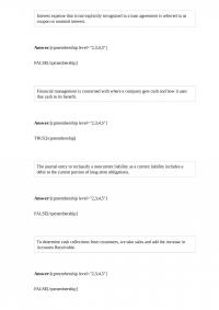 FIN 827 Quiz