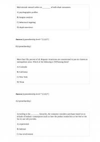 GSM 446 Quiz 2