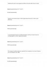 MGT 817 Test 2 Feedforward