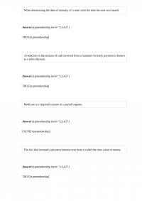 FIN 144 Quiz