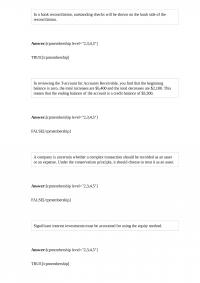 FE 456 In a bank reconciliation