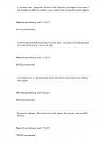 MGMT 826 Test 2 If consumer