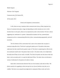 Ethical and Competent Communications