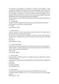 Financial accounting The concept
