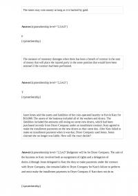 LAW 628 Quiz 3