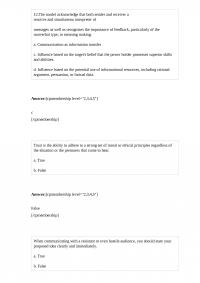 OBHR 285 Quiz 2