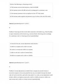 Fin 633 Which of the following is a