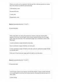 ACCT 182 Quiz 2