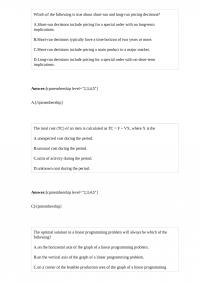 Acct 169 Homework