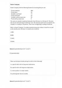 ACCT 134 Test