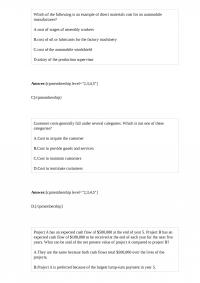 Acc 249 Midterm 2