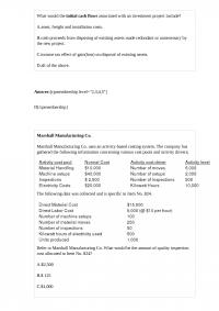 Acct 688 Quiz 1 What would the