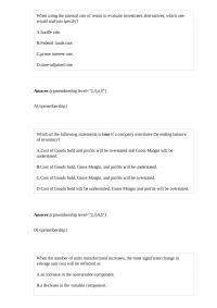 Accounting 291 Test 1