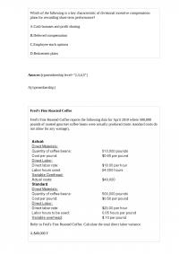 Accounting 557 Quiz