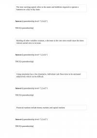 FIN 336 Test 1