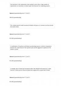 FIN 157 The drawback in the