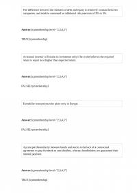 FE 887 Quiz 3