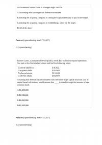 FIN 502 Quiz 1