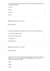 Fin 705 Homework